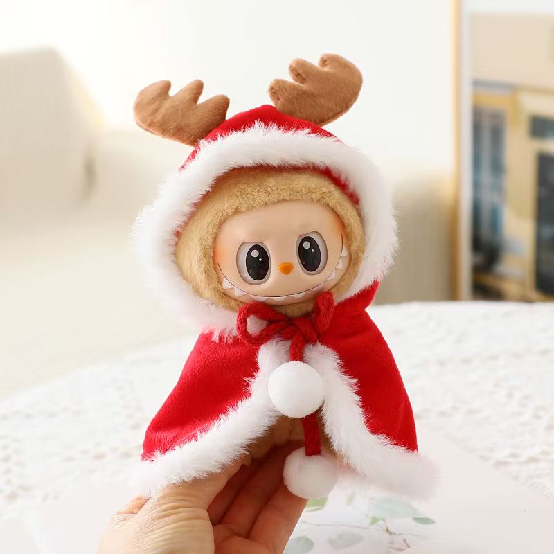 Labubu Christmas Doll Clothes - Adorable 1~3-Piece Set for 17cm Dolls