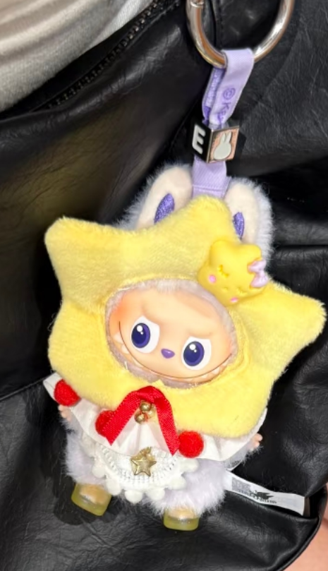 mini-labubu 4th Generation - Heart's Secret 10cm Doll Outfit (Doll and Shoes Not Included)