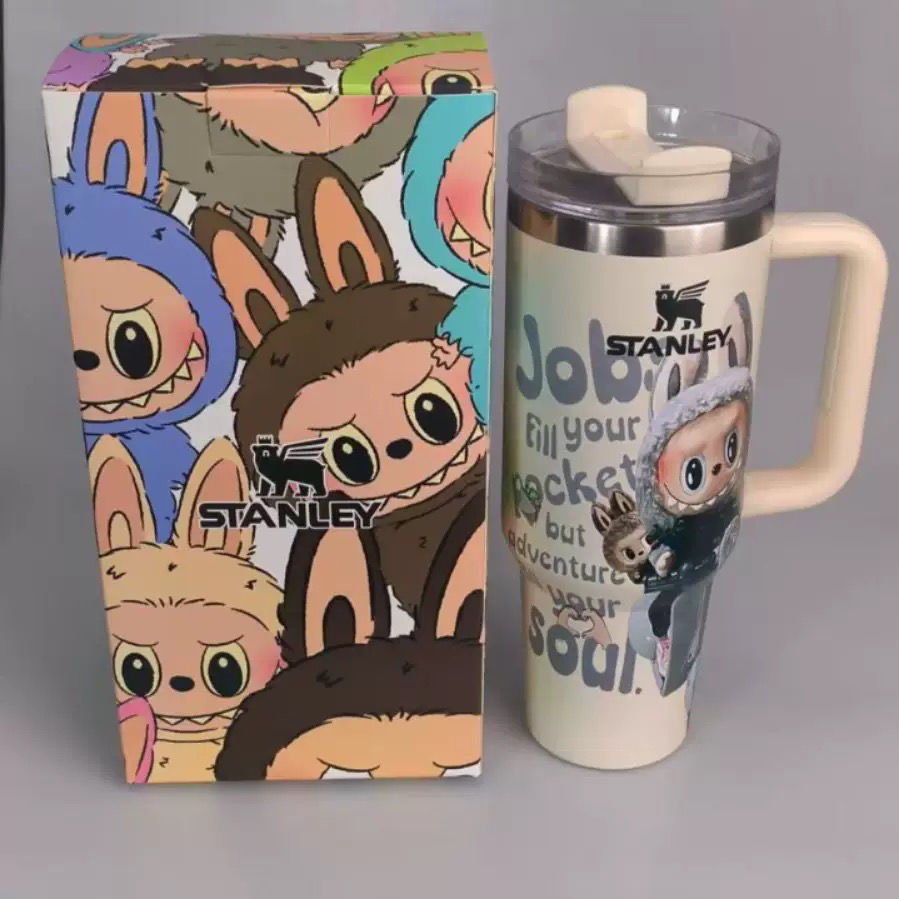 Limited Edition Labubu 40 oz Tumbler Christmas Cute & Funny Gift