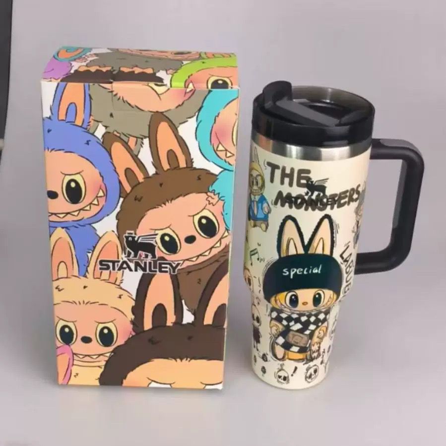 Limited Edition Labubu 40 oz Tumbler Christmas Cute & Funny Gift