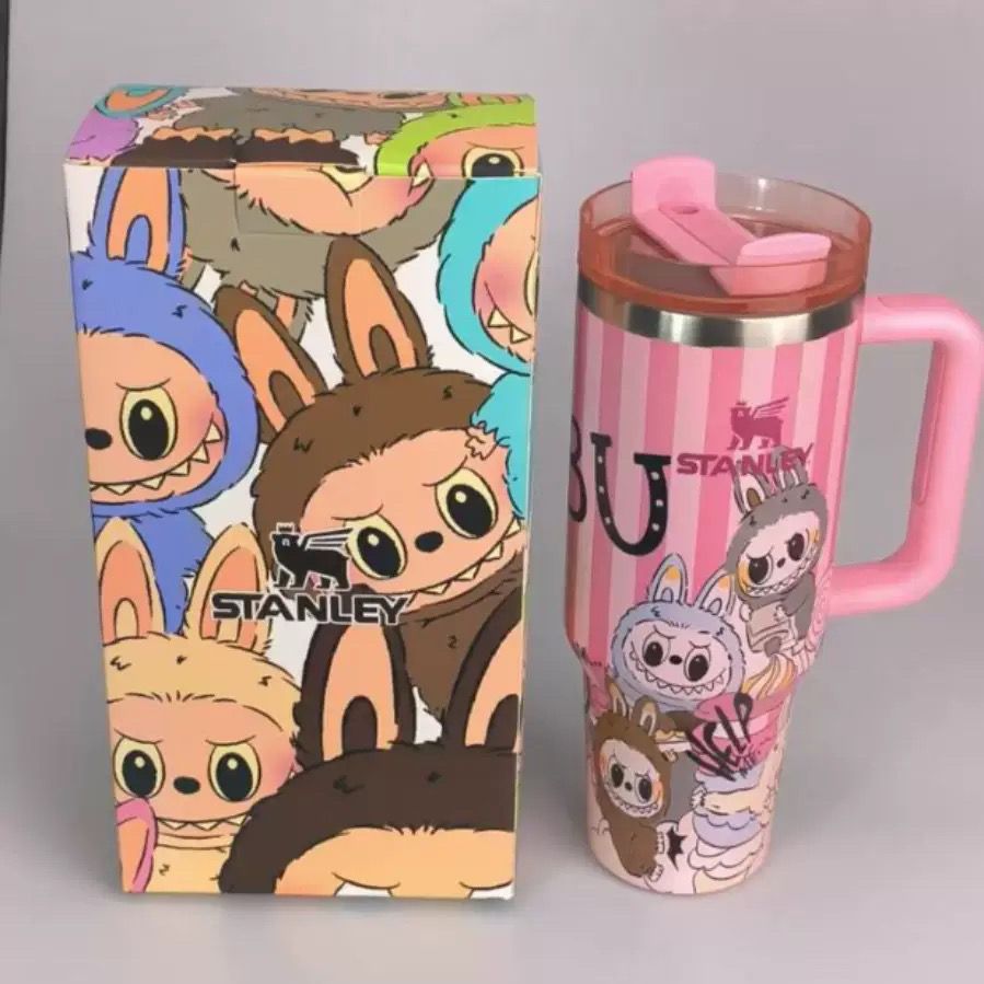 Limited Edition Labubu 40 oz Tumbler Christmas Cute & Funny Gift
