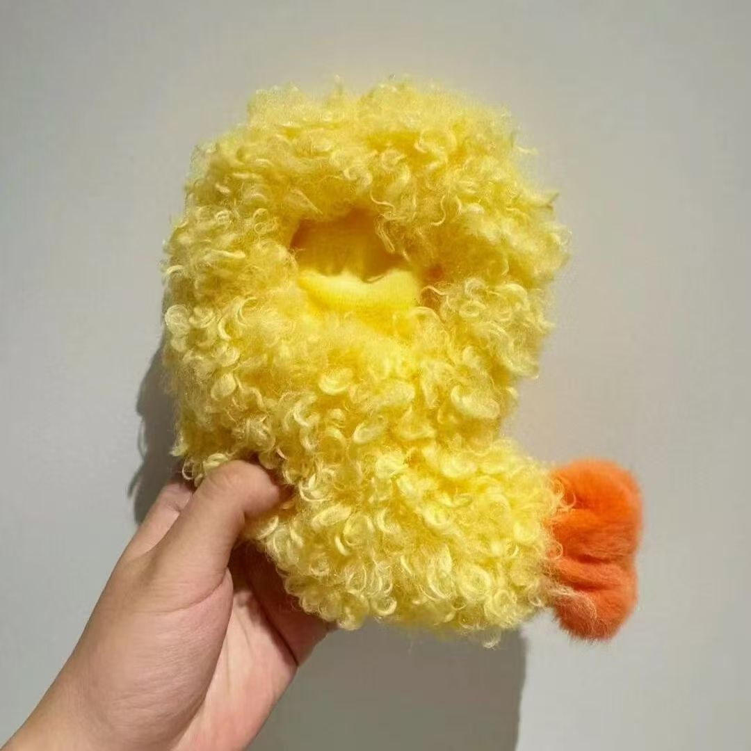 17 cm Labubu Tempura Shrimp Plush Coat for Doll