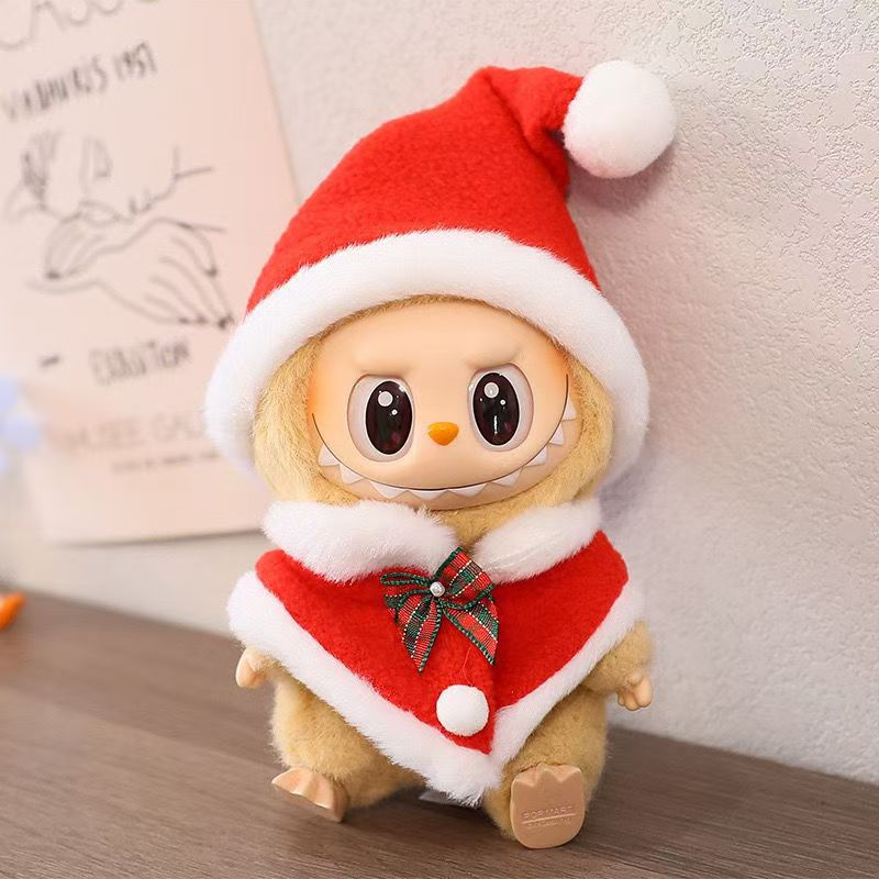 Labubu Christmas Doll Clothes - Adorable 1~3-Piece Set for 17cm Dolls