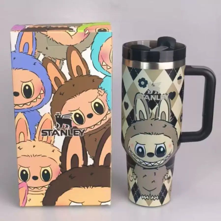 Limited Edition Labubu 40 oz Tumbler Christmas Cute & Funny Gift