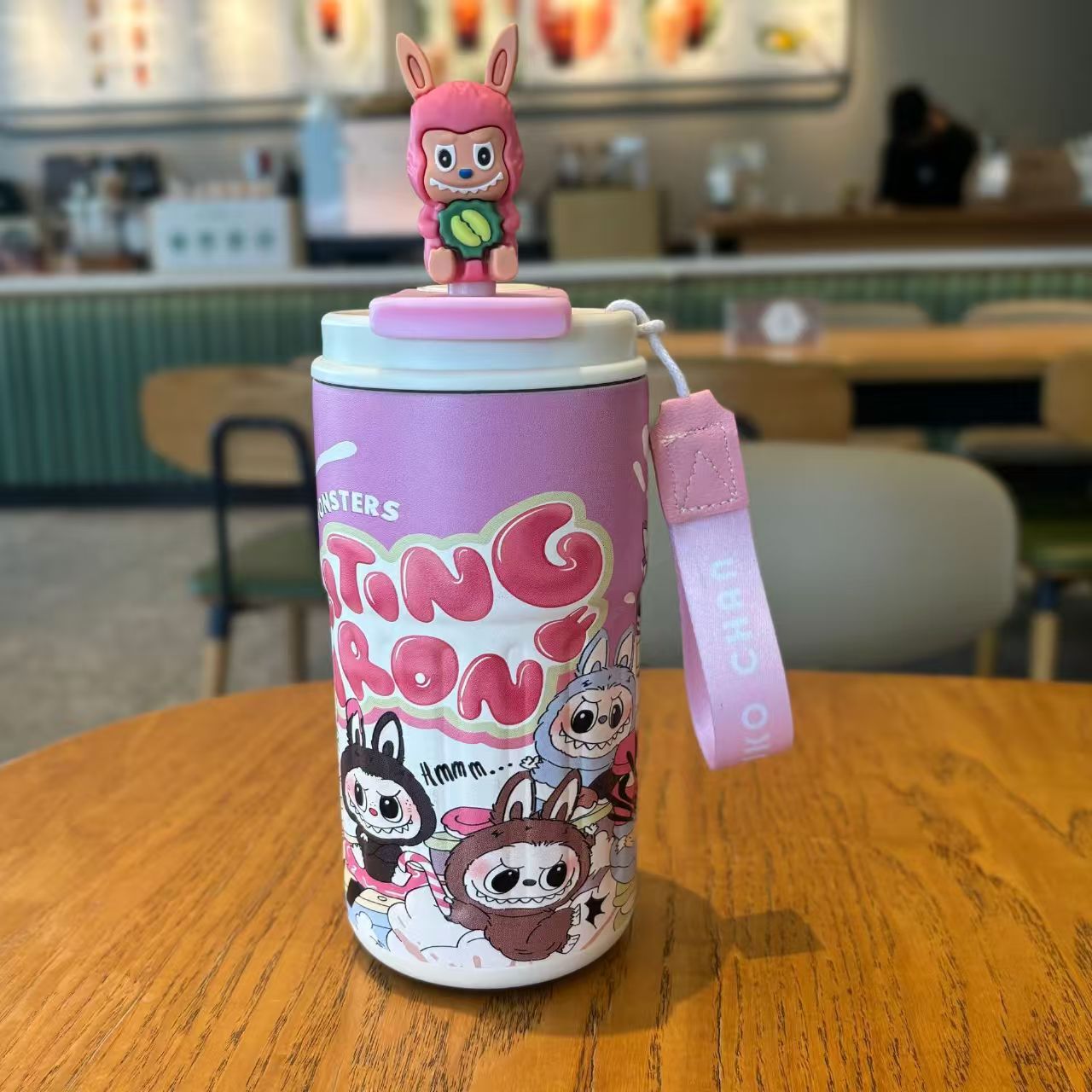 Limited Edition Labubu 16 oz Tumbler Christmas Cute & Funny Gift