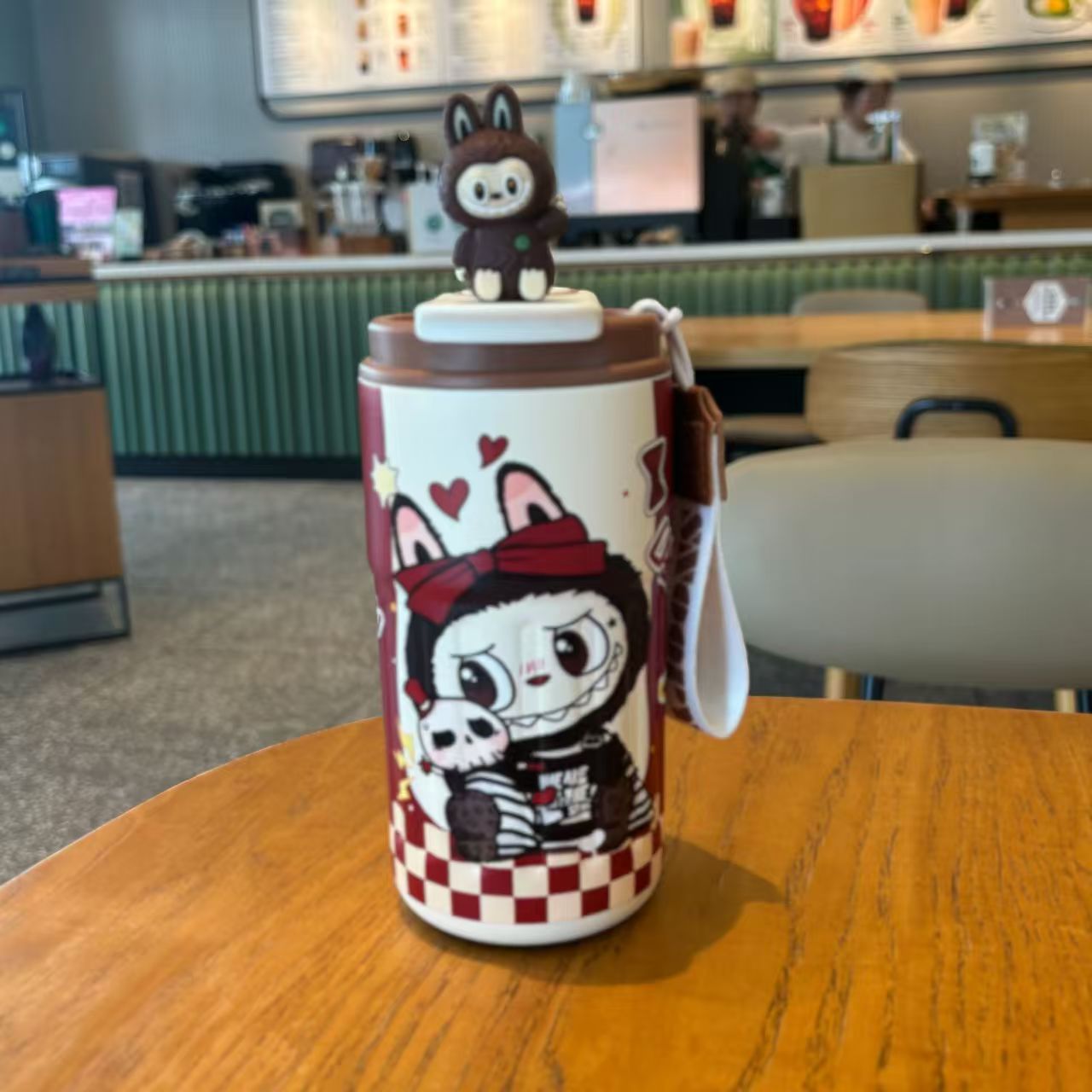 Limited Edition Labubu 16 oz Tumbler Christmas Cute & Funny Gift