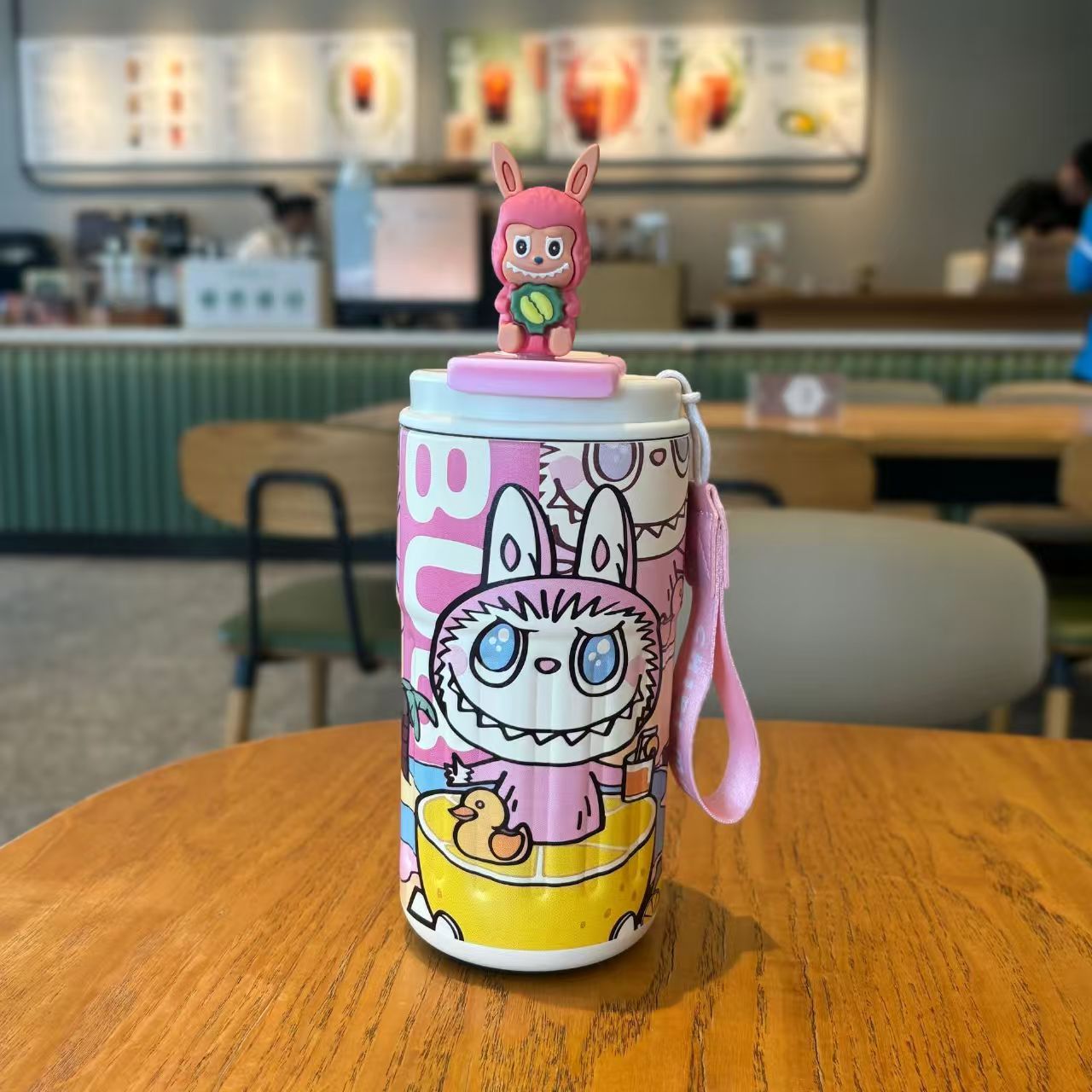 Limited Edition Labubu 16 oz Tumbler Christmas Cute & Funny Gift
