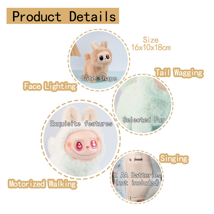 Labubu Walking Dog Blind Box: Puppy Stroll Collectible