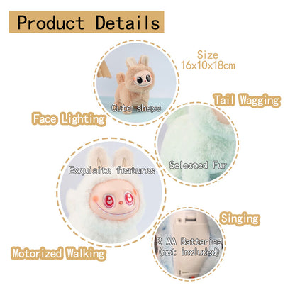 Labubu Walking Dog Blind Box: Puppy Stroll Collectible