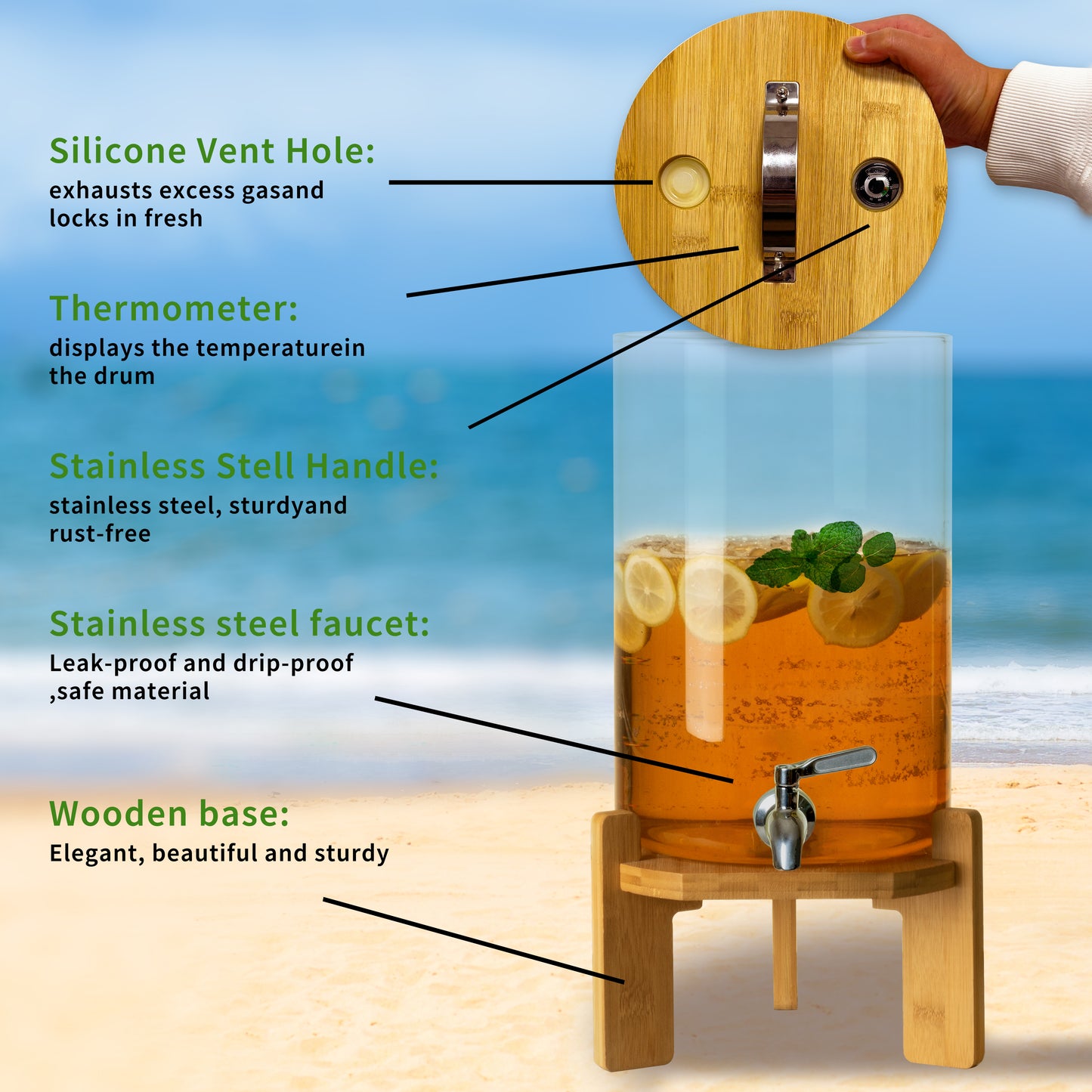 L'ÉPICÉA Drink Dispenser