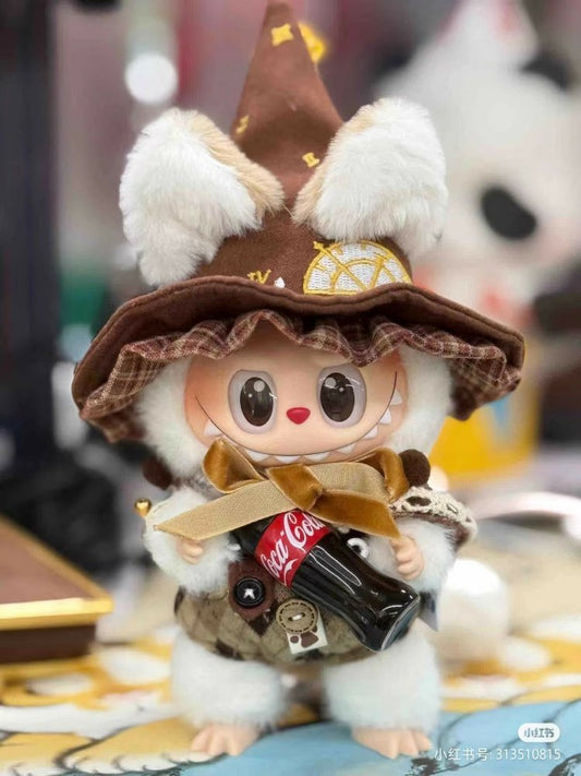 Handmade Macaron Magician Costume For Labubu Generation 1&2