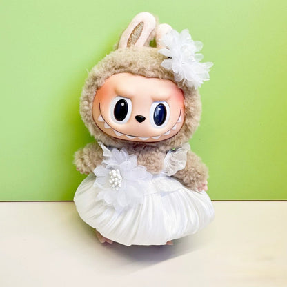 Wedding Dress, Skirt, Evening Gown Set For Labubu 17cm