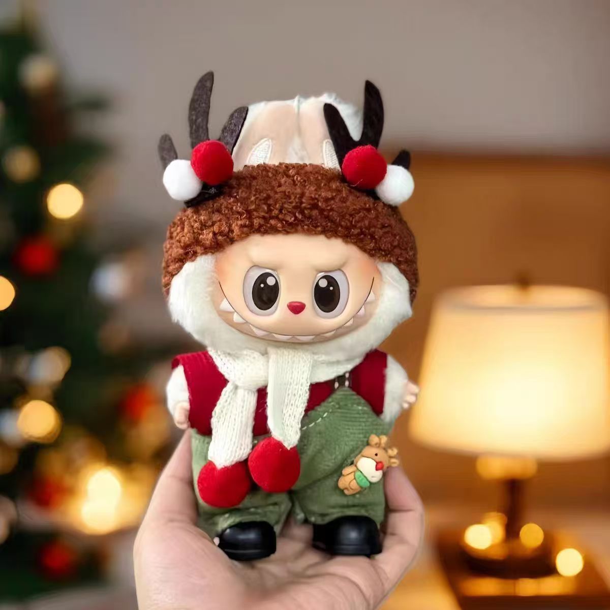 Labubu Christmas Doll Clothes - Adorable 1~3-Piece Set for 17cm Dolls