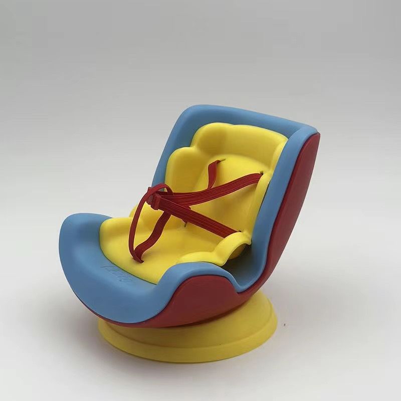 Safety Seat Model Macaron Vinyl Doll Accessories