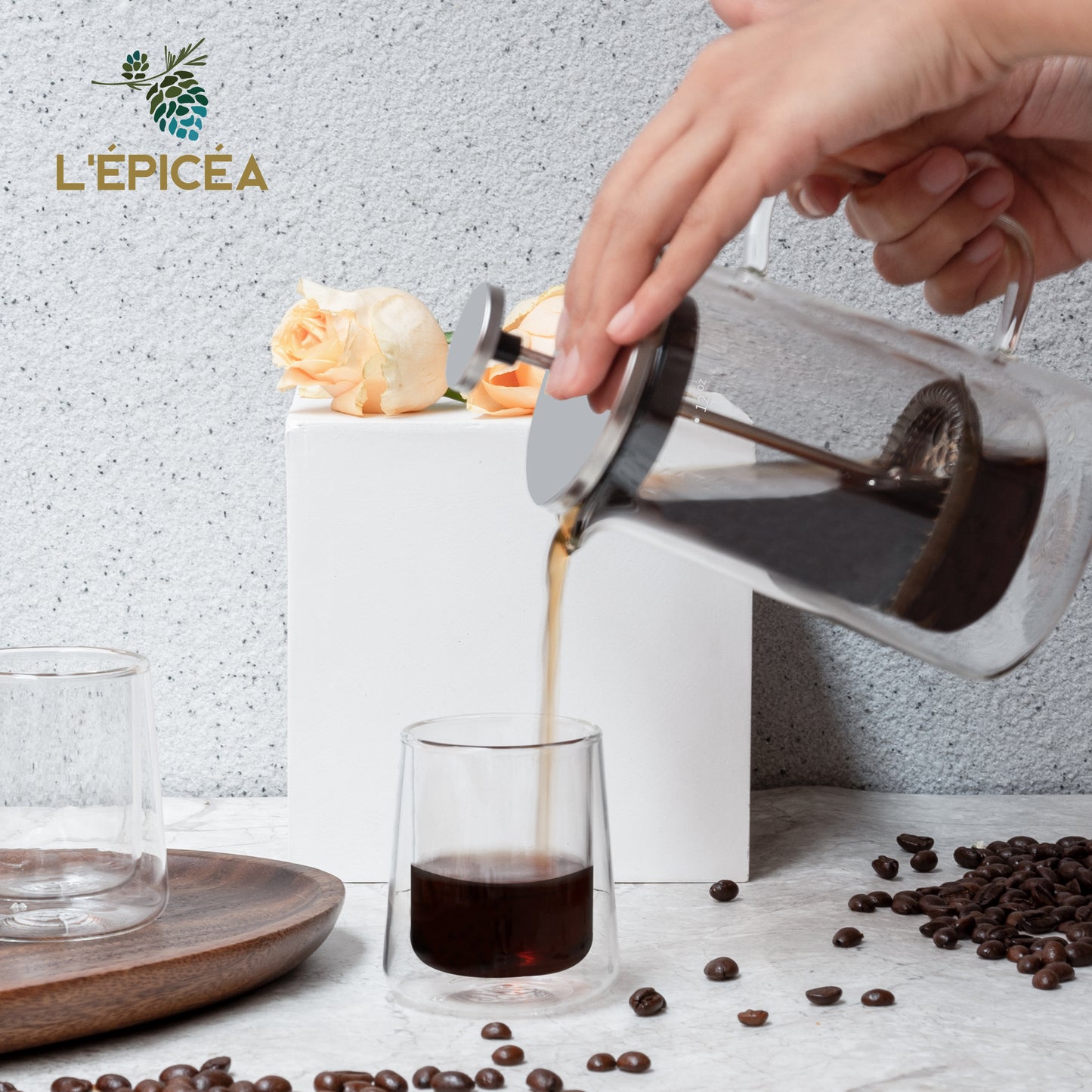 L'ÉPICÉA French Press Coffee Maker