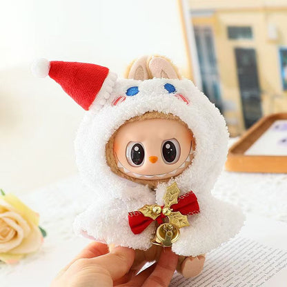 Labubu Christmas Doll Clothes - Adorable 1~3-Piece Set for 17cm Dolls
