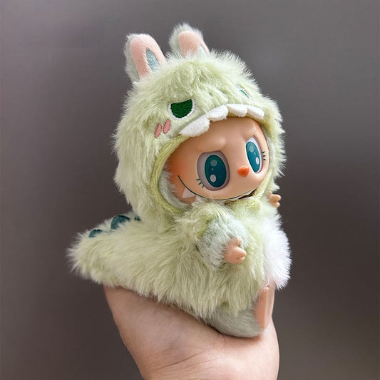 Green Dinosaur For Labubu Generation 1&2