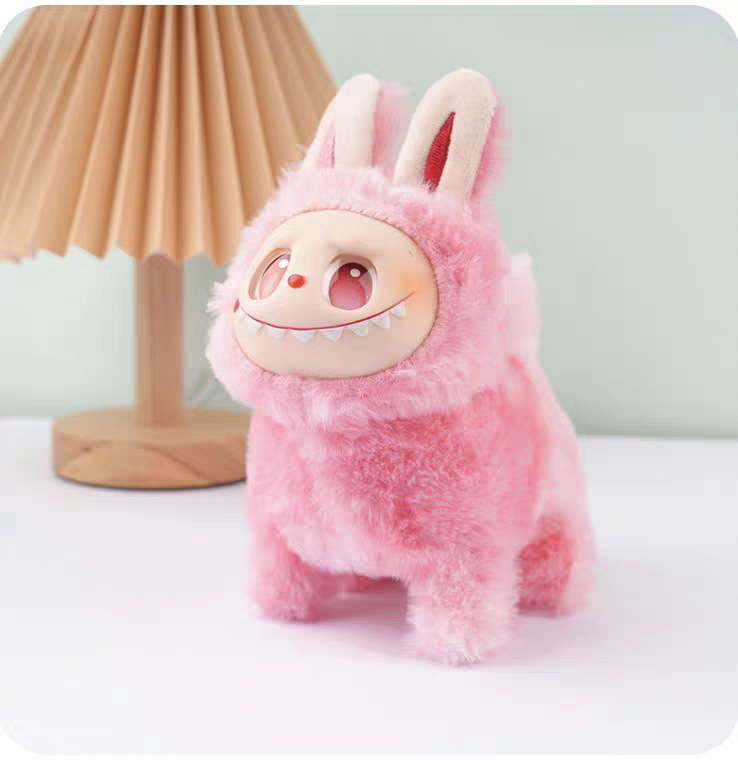 Labubu Walking Dog Blind Box: Puppy Stroll Collectible